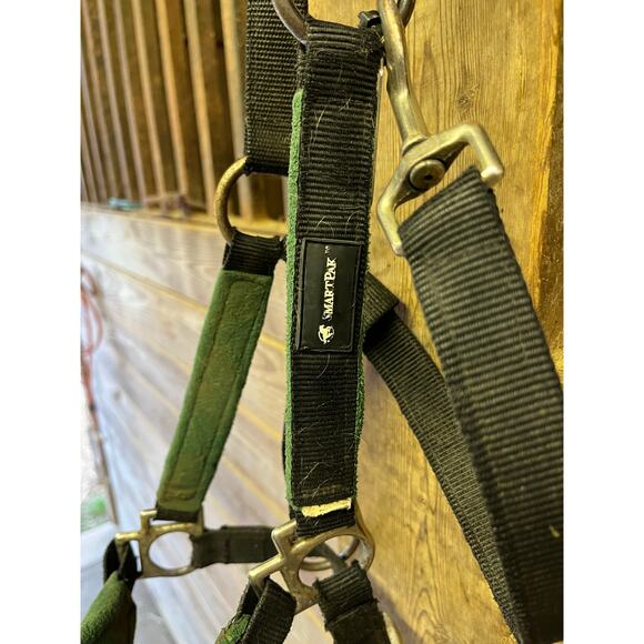 SmartPak Fleece Padded Breakaway Horse Halter - Picture 2 of 5